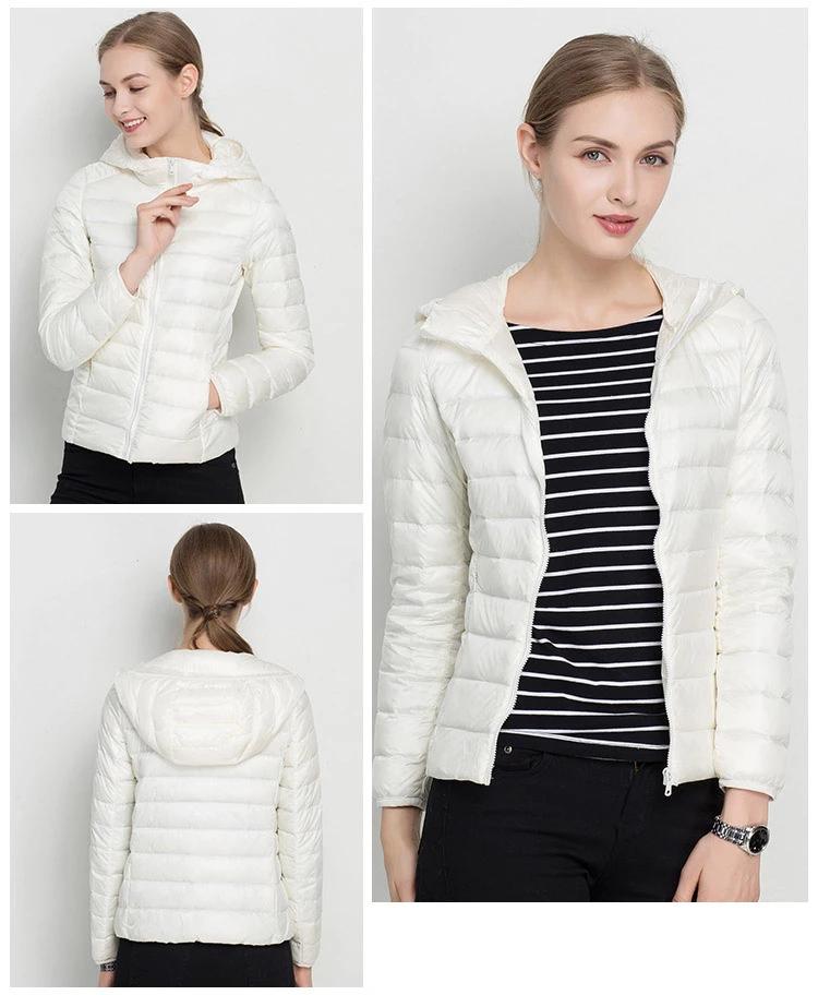 R&B | Daunenjacke mit Kapuze Damen