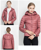 R&B | Daunenjacke mit Kapuze Damen