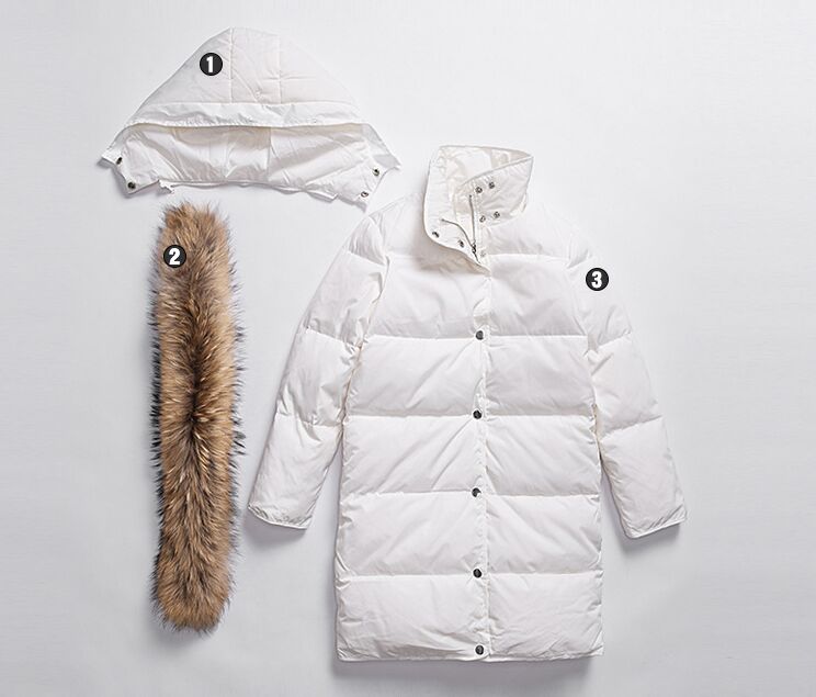 R&B | Arctic Luxe - Elegante lange Jacke