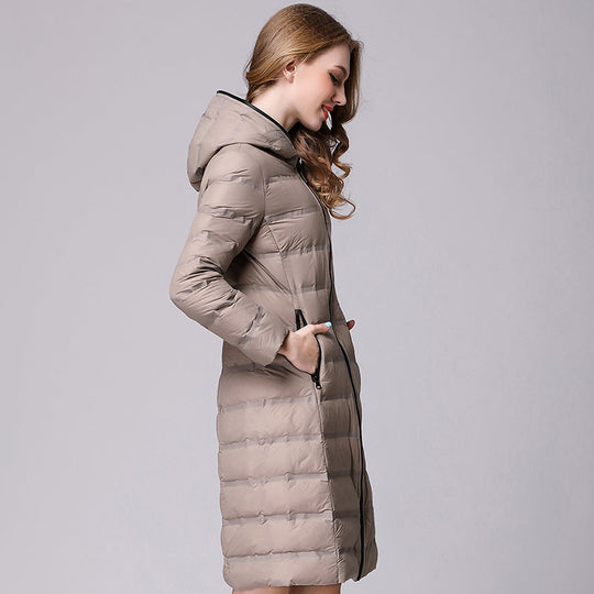 R&B | Elegante Leichtigkeit" nahtloser langer Mantel