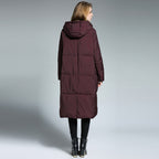 R&B | Lange Pufferjacke mit Kapuze Isolierter Komfort Stilvoll und Praktisch