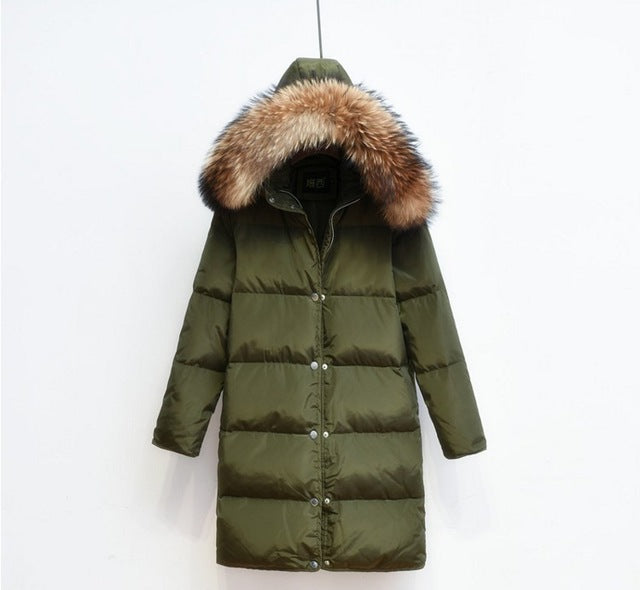 R&B | Arctic Luxe - Elegante lange Jacke