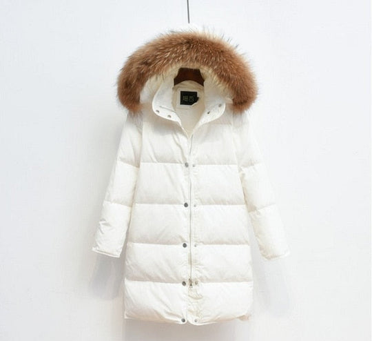 R&B | Arctic Luxe - Elegante lange Jacke
