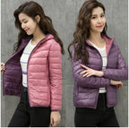 R&B | Stylische Wendbare Damen Daunenjacke