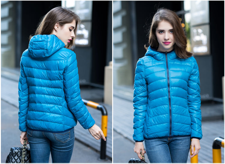 R&B | Stylische Wendbare Damen Daunenjacke