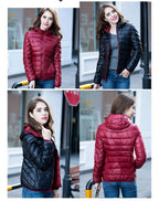 R&B | Stylische Wendbare Damen Daunenjacke