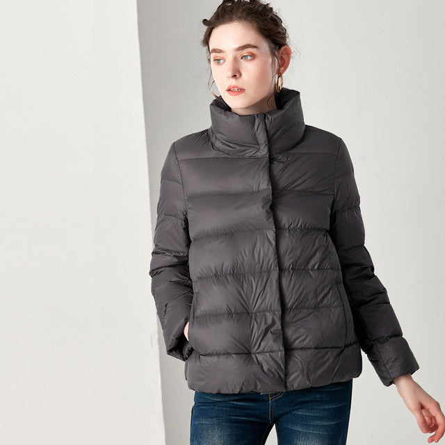 R&B | Elegante Feder Ultra Light Daunenjacke Plus