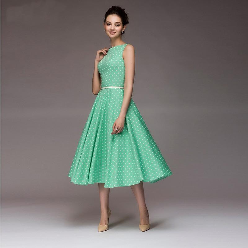 R&B | Vintage Gepunktetes Kleid Ferna