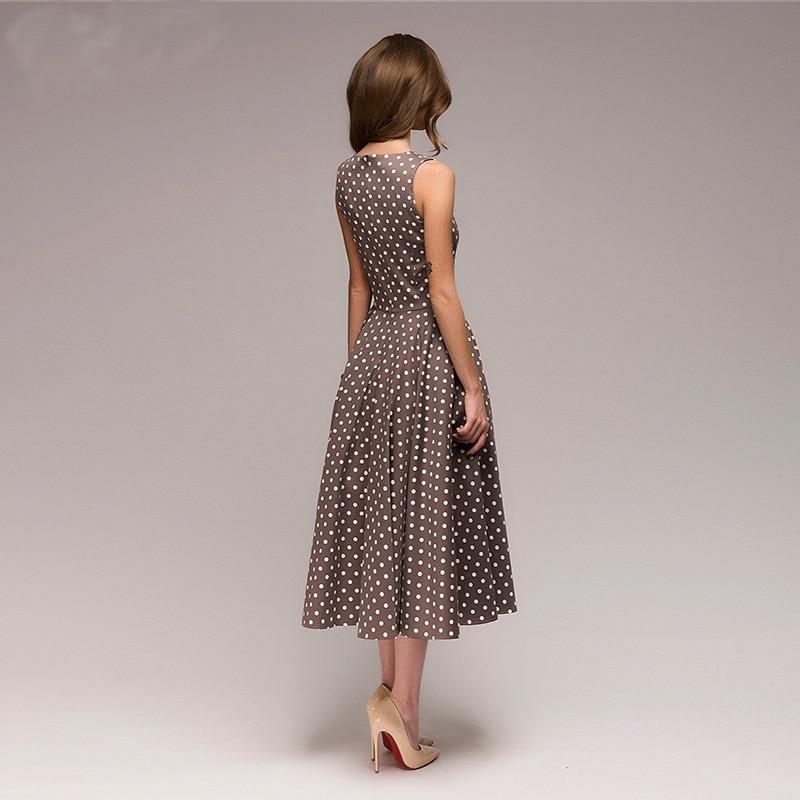 R&B | Vintage Gepunktetes Kleid Ferna
