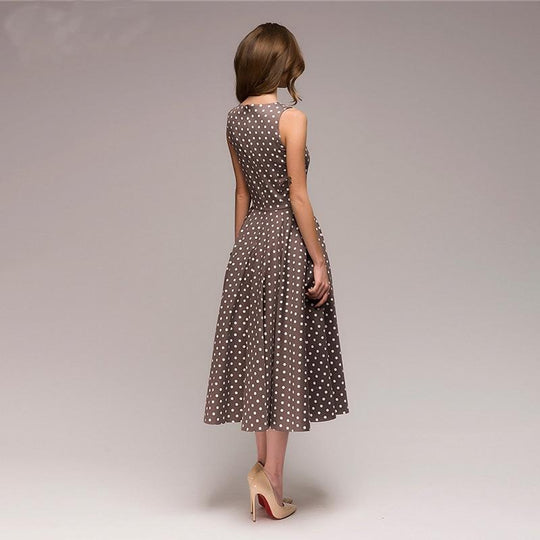 R&B | Vintage Gepunktetes Kleid Ferna