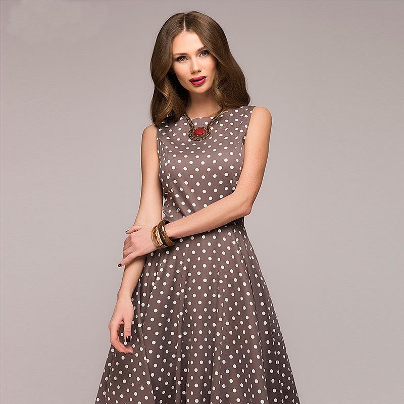 R&B | Vintage Gepunktetes Kleid Ferna
