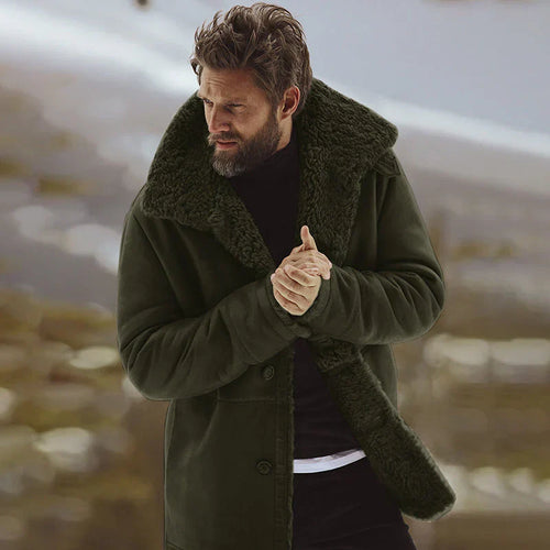R&B | Parka Jacke Lässige Passform Kunstfell Gefüttert mittlere Länge Wetterbeständig