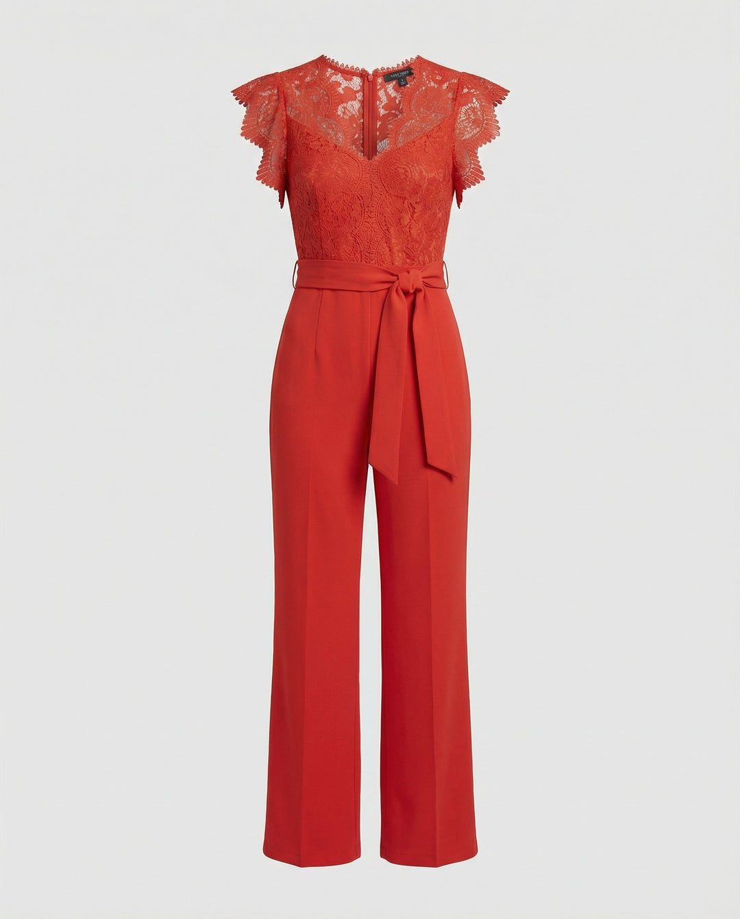 Damen Jumpsuit Spitze elegant weit