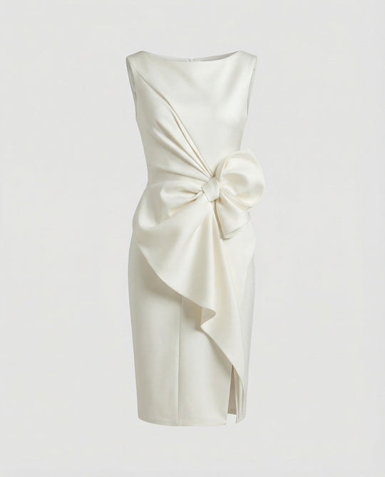 Damen Abendkleid elegant Satin