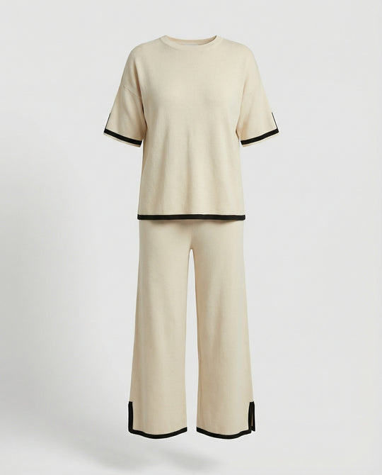 Damen Lounge-Anzug mit Vintage-Inspiration