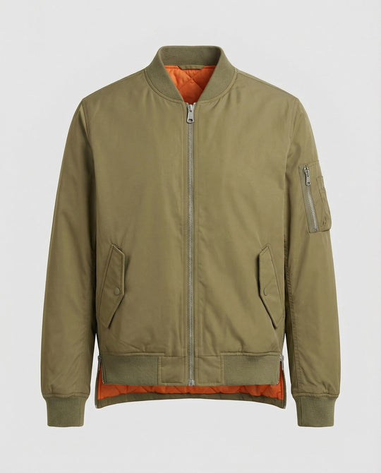 Damen gefütterte Bomberjacke