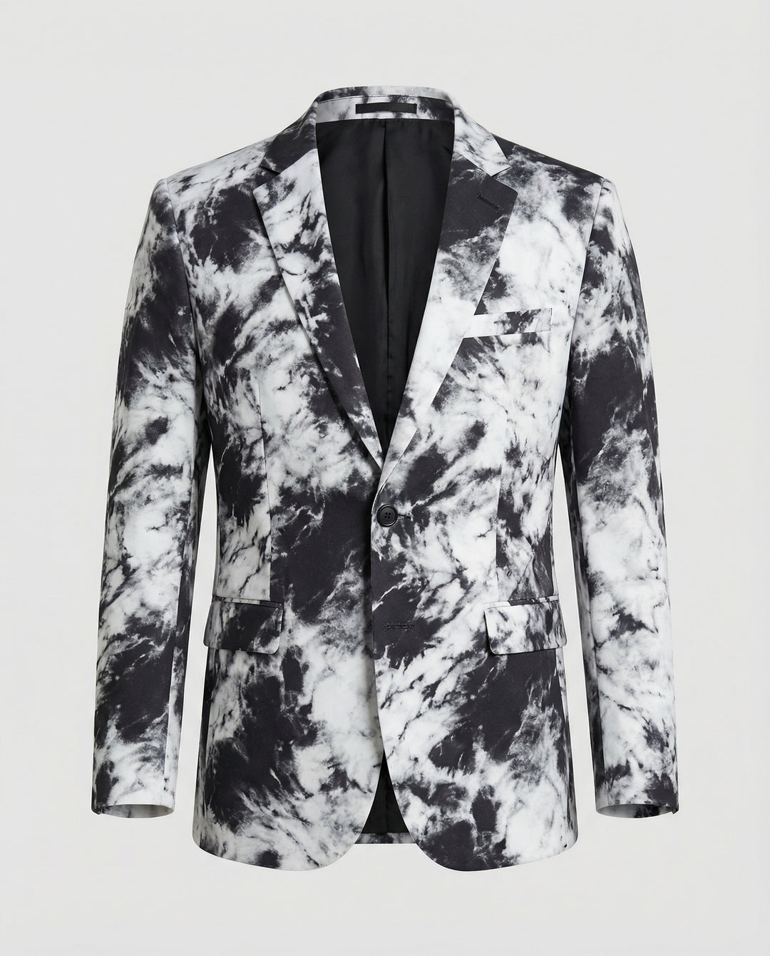 Damen Kurzblazer mit Print und Revers