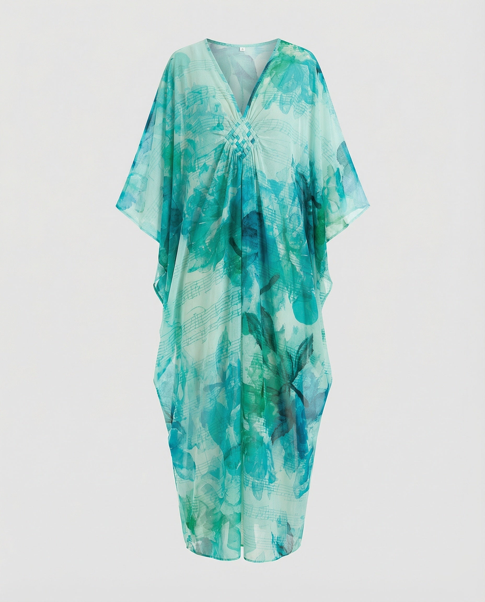 Damen Maxikleid Kaftan Sommer