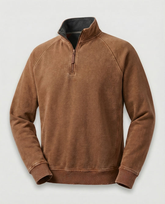 Gemütlicher Warmer Fleecepullover Herren