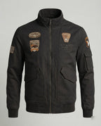 Herren Bomberjacke Militär Stil