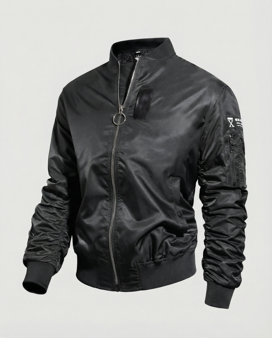 Übergangsjacke Damen sportlich als Bomberjacke mit Taschen