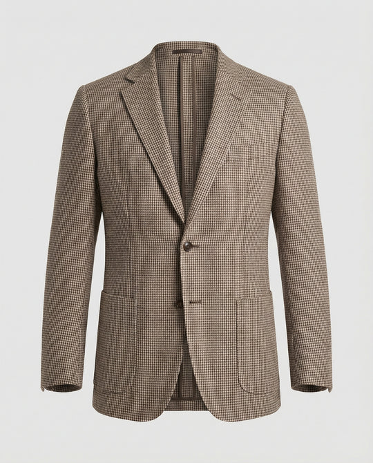 Herren Blazer Leinen Sakko leger