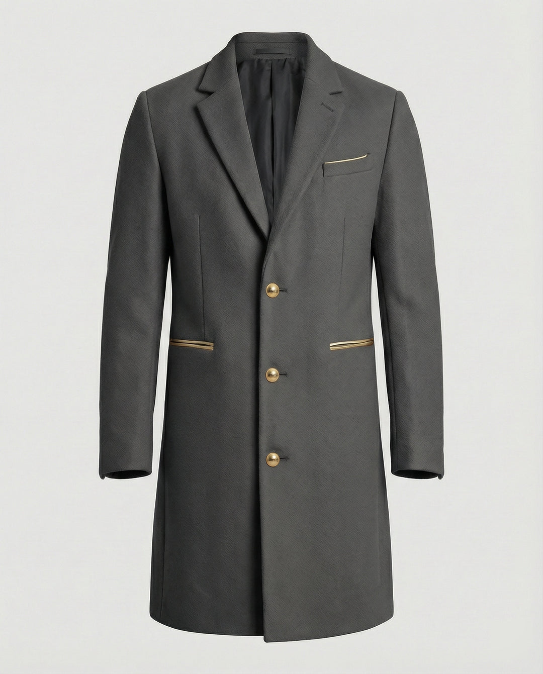 R&B | Eleganter Wolltrenchcoat für Männer