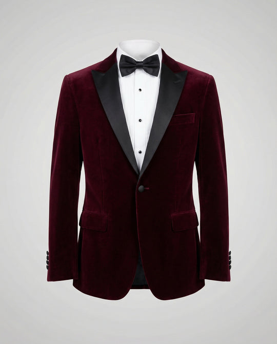 R&B | Herren Sommerjacke mit Schmaler Passform und Kontrastierendem Revers