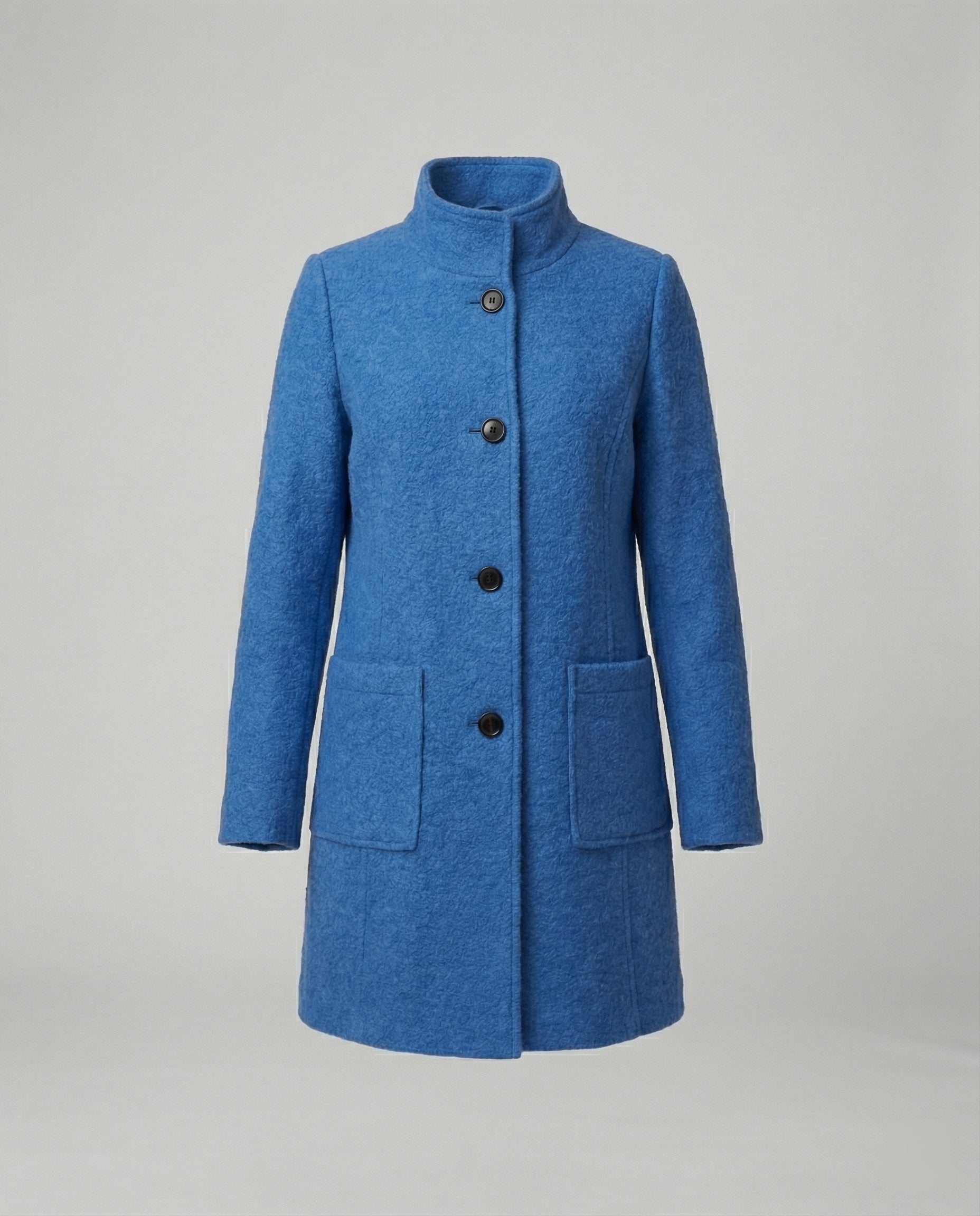 R&B | Elegante Jacke Aus Wollmischung Wolle Warm, Stilvoll
