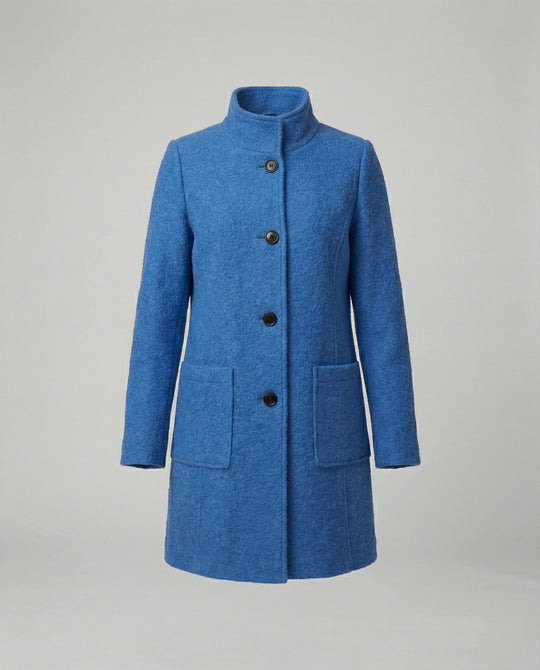 R&B | Elegante Jacke Aus Wollmischung Wolle Warm, Stilvoll
