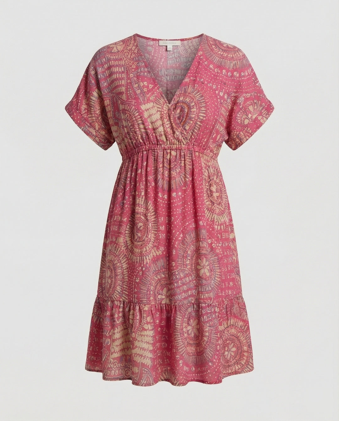 Tunika Kleid Mit Stufenvolant Damen