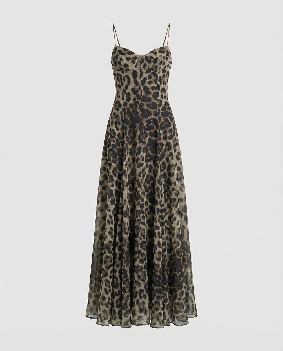 Damen A Linien Kleid mit Print