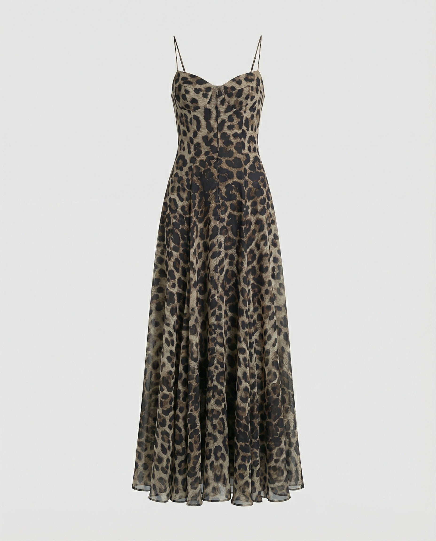 Damen A Linien Kleid mit Print