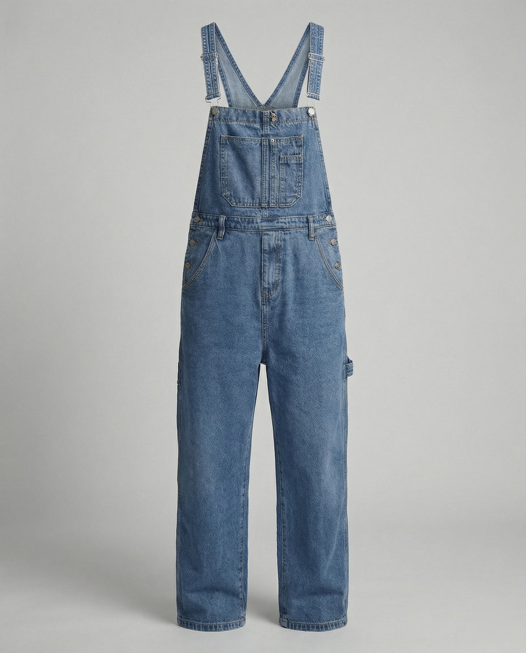 Freizeitkleidung Herren Jeans Latzhose Weit