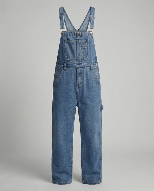 Freizeitkleidung Herren Jeans Latzhose Weit