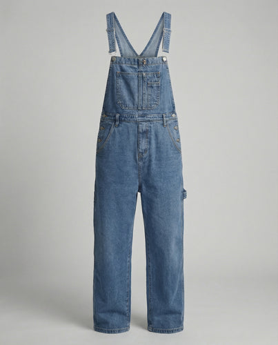 Freizeitkleidung Herren Jeans Latzhose Weit