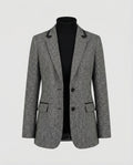 Herren Business Sakko Glencheck Slim Fit