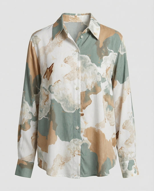 Damen Bluse Oversize Karo