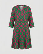 Damen Luftiges Sommerkleid mit verspieltem Print