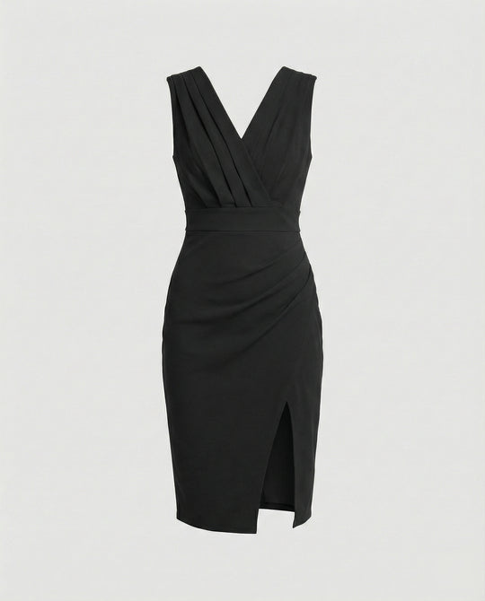R&B | Ärmelloses Kleid mit Hoher Taille
