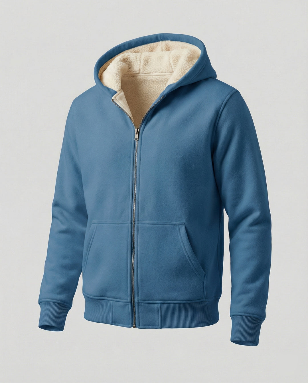 R&B | Warmer Fleecegefütterter Winterhoodie für Herren