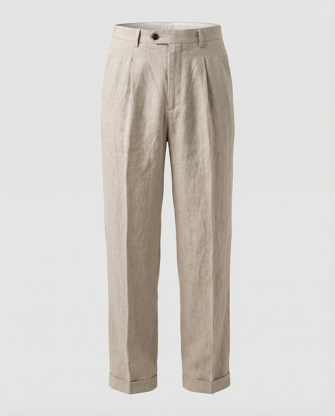 Herren elegante und bequeme Leinenhose R&B
