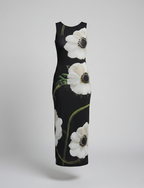 Blumenkleid Maxikleid Damen Figurbetont