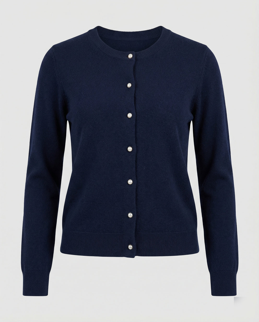Damen Feinstrick Cardigan mit Knopfleiste und weichem Material R&B