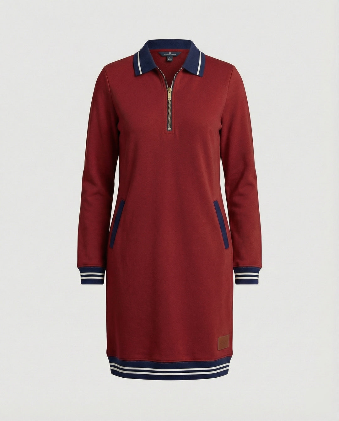 R&B | Kleid mit Reißverschluss und Reverskragen