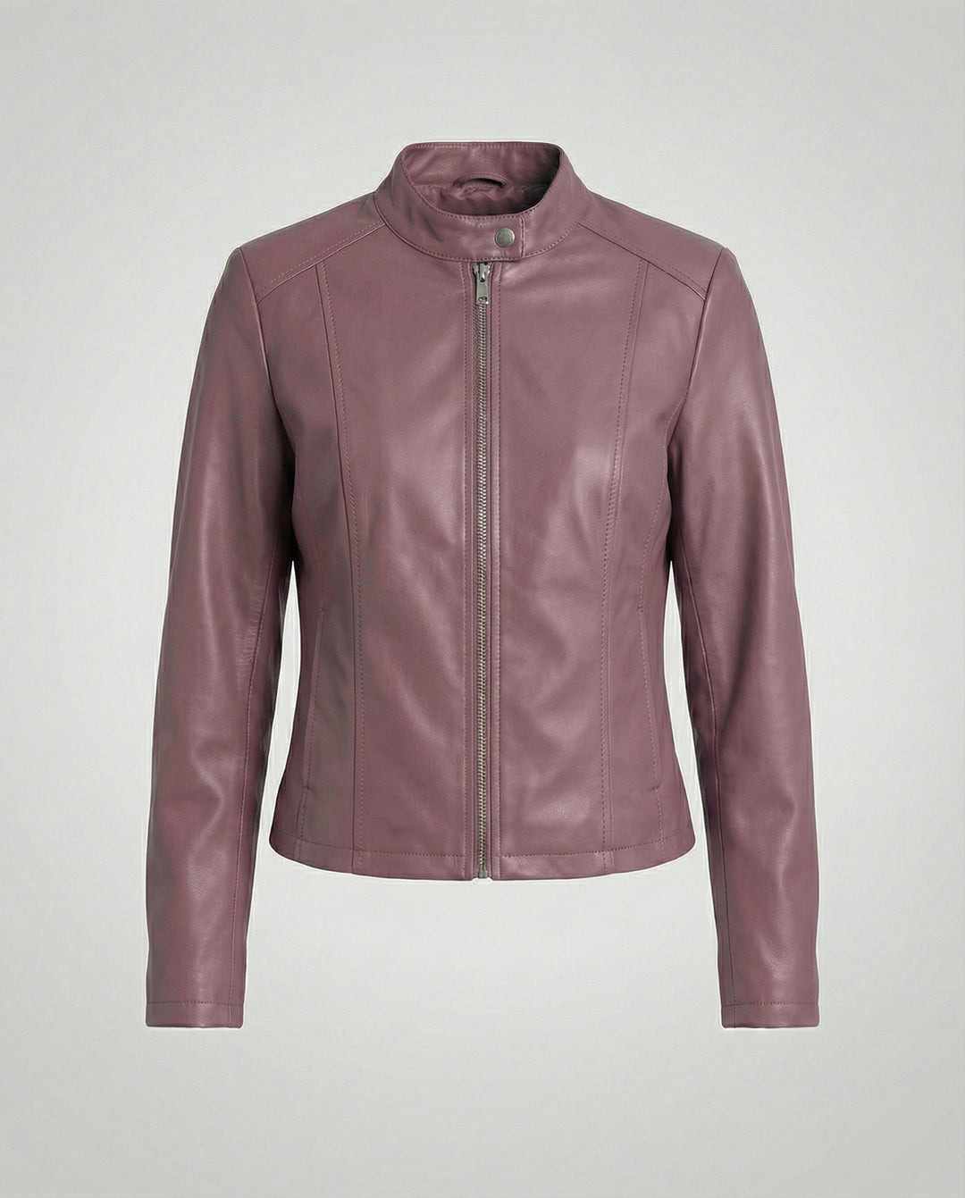 Damen Bikerjacke Lederimitat