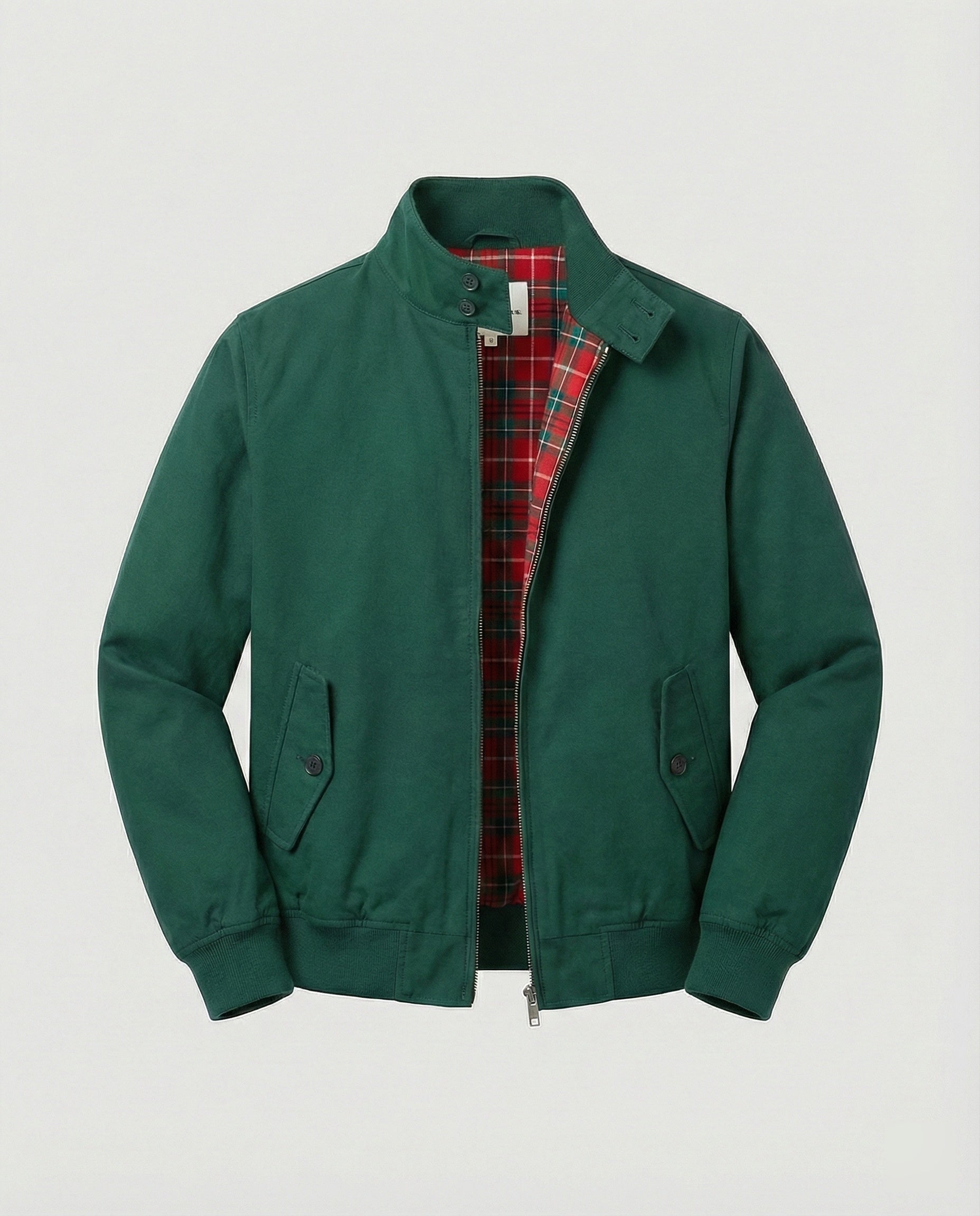 Herren Harrington-Jacke mit Reißverschluss