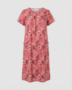 Luftiges Midikleid Damen Mit Taschen