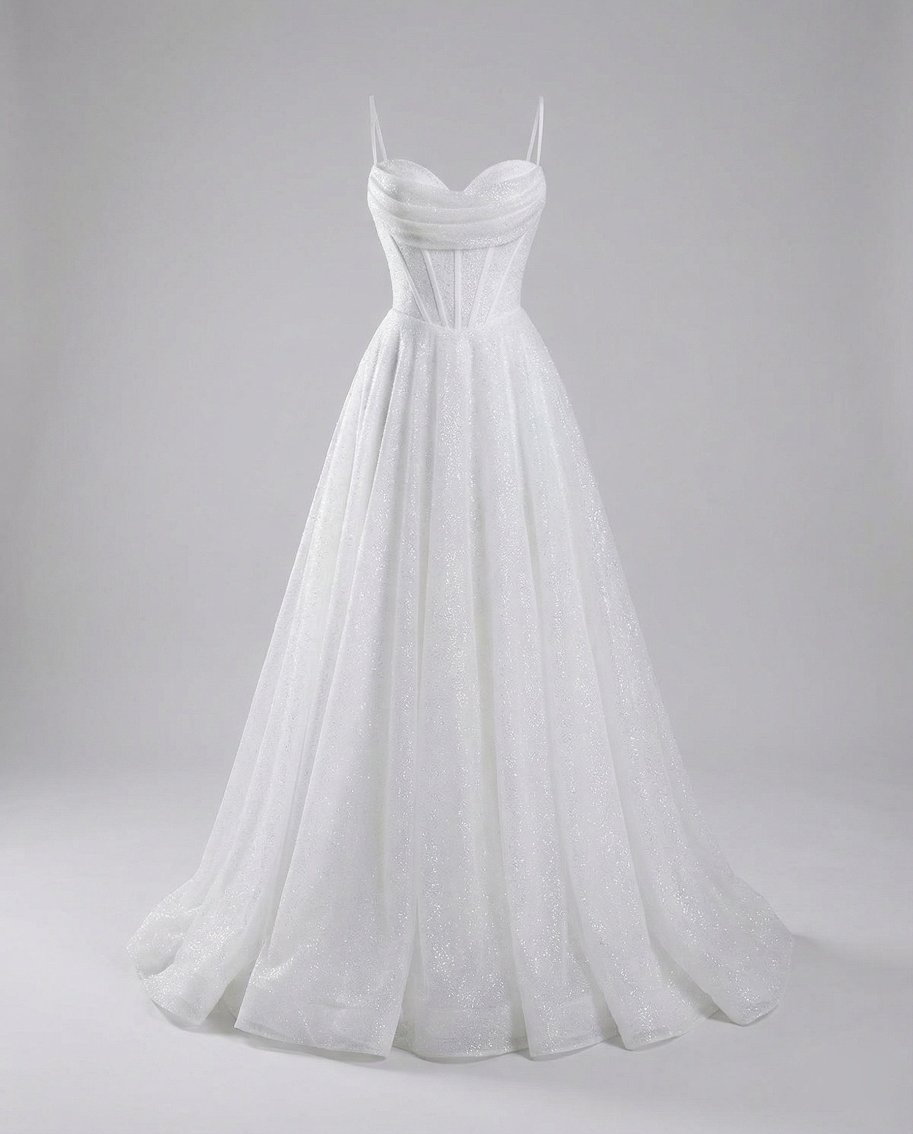 R&B | Glitter Ballkleid mit Schnürung