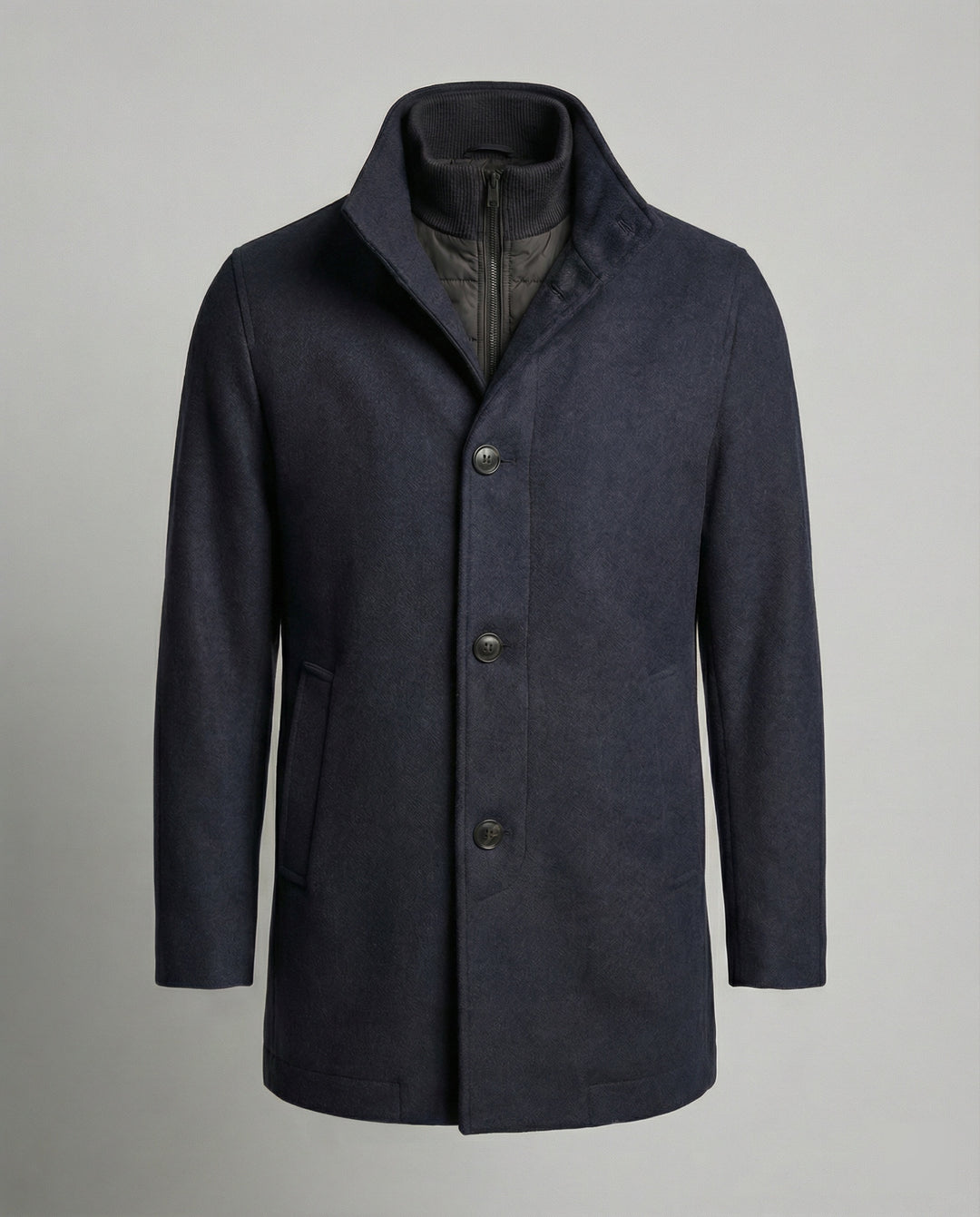 Die verfeinerte und luxuriöse Jacke mit Weste
